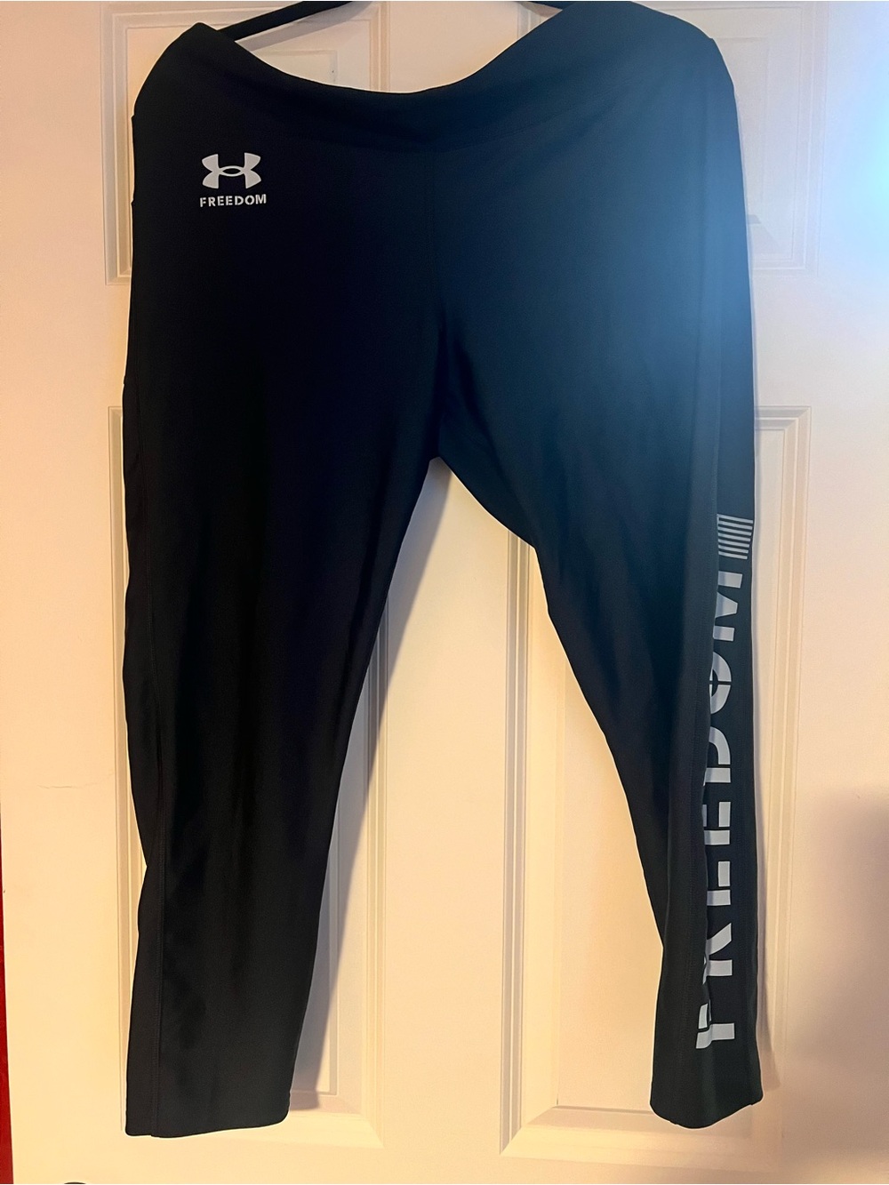 Under Armour Black HeatGear Compression Leggings XXL - Picture 3 of 6